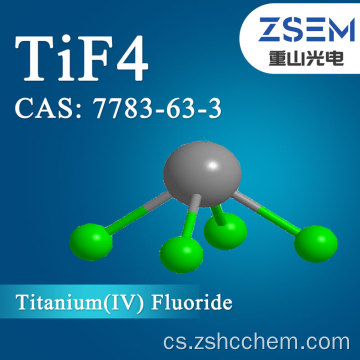 Fluorid titaničitý CAS: 7783-63-3 TiF4 Čistota 98,5% pro průmyslové aplikace v mikroelektronice